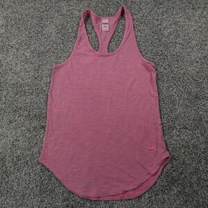Pink Shirt Womens Extra Small Victoria Secret Dog Sleeveless Sleepwear Tank Top